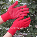 13 Gauge Polyester Gloves PVC Dots Industrial Safety Work Glove